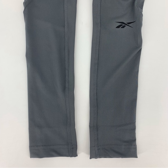 Reebok NWT Mens' Grey Workout Ready Compression Training Tights, Small - Picture 3 of 16